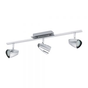 Plafoniera EGLO CORBERA 93674 - GU10 3X3W - Plastic - Otel - Crom