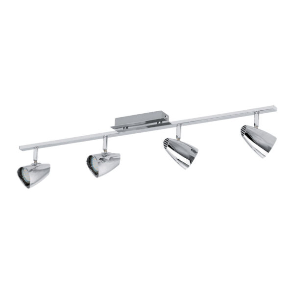 Plafoniera EGLO CORBERA 93675 - GU10 4X3W - Plastic - Otel - Crom