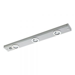 Aplica pentru dulap bucatarie EGLO KOB LED 93707 - LED 3X2.3W 780lm 3000K - Otel - Nichel Mat