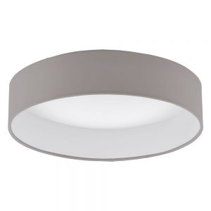 Plafoniera EGLO PALOMARO 93949 - LED 11W 950lm 3000K D320mm - Textil - Gri Maroniu
