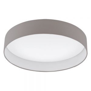 Plafoniera EGLO PALOMARO 93952 - LED 24W 2100lm 3000K D500mm - Textil - Gri Maroniu