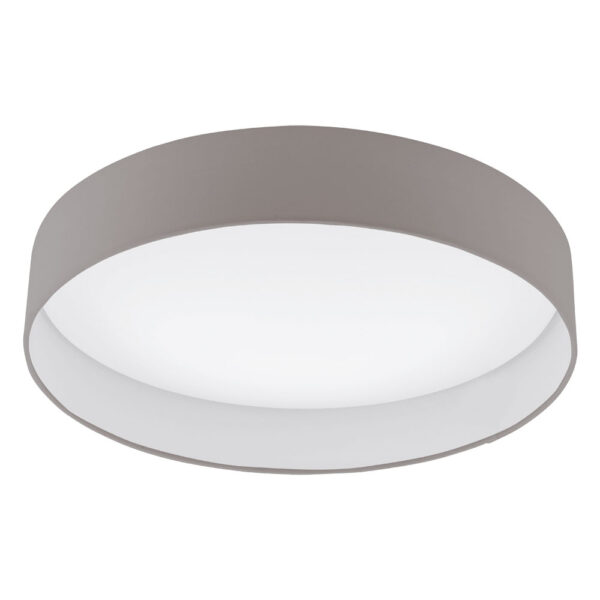 Plafoniera EGLO PALOMARO 93952 - LED 24W 2100lm 3000K D500mm - Textil - Gri Maroniu