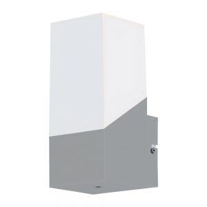 Corpuri de iluminat exterior Aplica Aluminiu 1 Bec Led Argintiu-Alb ' Eglo 94087
