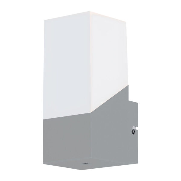 Corpuri de iluminat exterior Aplica Aluminiu 1 Bec Led Argintiu-Alb ' Eglo 94087
