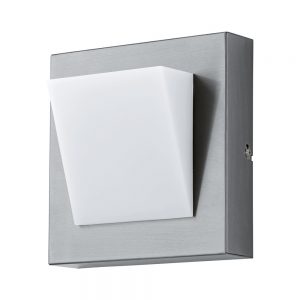 Aplica exterior EGLO CALGARY 1 94114 - LED 1X3.7W 320lm 3000K IP44 - Inox - Alb