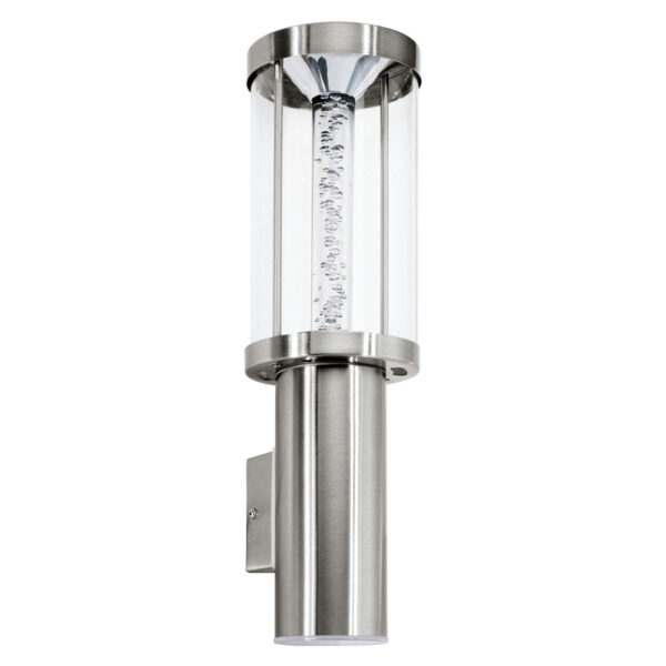 Aplica exterior EGLO TRONO STICK 94127 - GU10;LED 1X3W;1X3.7W 280lm 3000K IP44 - Plastic - Sticla - Inox