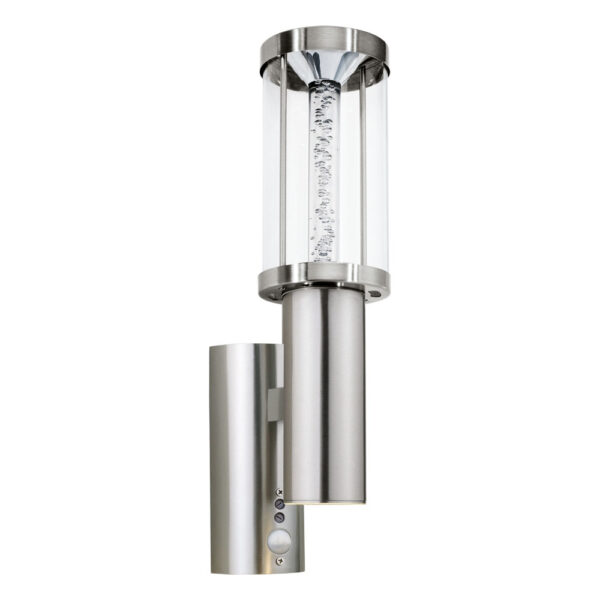 Aplica exterior EGLO TRONO STICK 94128 - GU10;LED 1X3W;1X3.7W 280lm 3000K IP44 - Plastic - Sticla - Inox