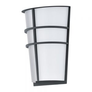 Aplica exterior EGLO BREGANZO 94138 - LED 2X2.5W 360lm 3000K IP44 - Otel zincat - Alb
