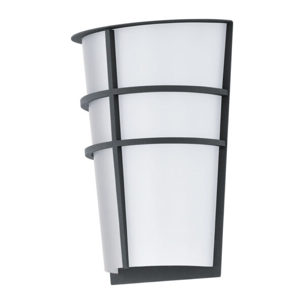 Aplica exterior EGLO BREGANZO 94138 - LED 2X2.5W 360lm 3000K IP44 - Otel zincat - Alb