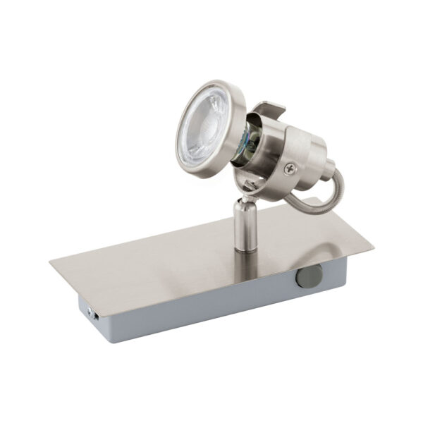 Aplica EGLO TUKON 3 94144 - GU10 1X3.3W - Otel - Nichel Mat