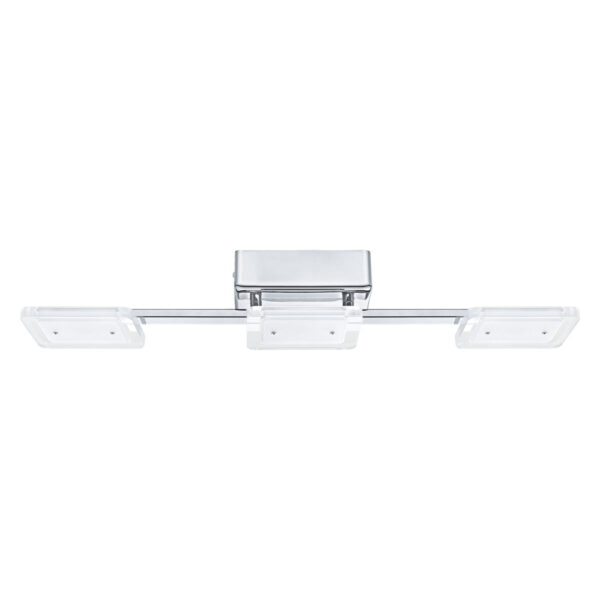 Aplice iluminat Aplica - Plafoniera 3 Becuri Led Crom-Cl Eglo 94155