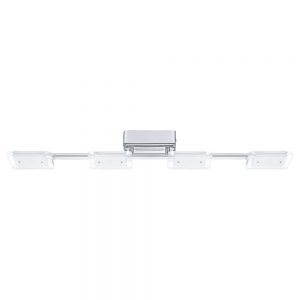 Aplice iluminat Aplica - Plafoniera 4 Becuri Led Crom-Cl Eglo 94156