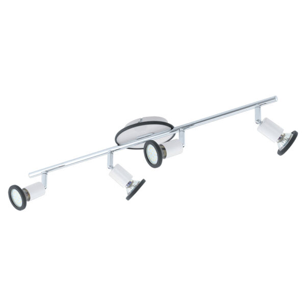 Corpuri iluminat copii Spot-Aplica  4 Becuri Gu10 Led  3 Culori-Crom 'M Eglo 94173