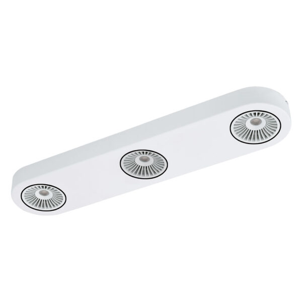 Spoturi iluminat Spot-Aplica  3 Becuri Led Alb-Negru 'Montale' Eglo 94177