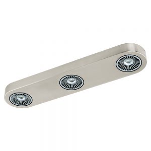 Spoturi iluminat Spot-Aplica  3 Becuri Led Nichel Mat-Negru'Monta Eglo 94182