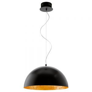 Iluminat Vintage Pendul Led Negru-Auriu 'Gaetano' Eglo 94228