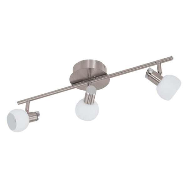 Spoturi iluminat Spot-Aplica  3 Becuri Led Nichel Mat-Crom 'Sesto Eglo 94255