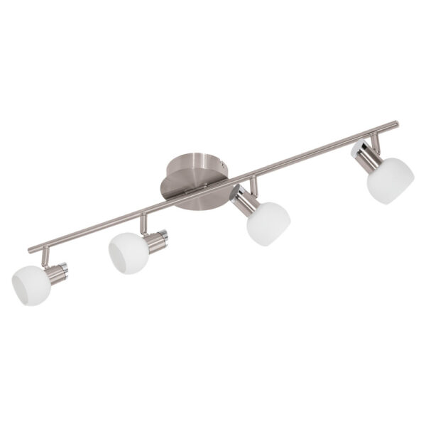 Spoturi iluminat Spot-Aplica  4 Becuri Led Nichel Mat-Crom 'Sesto Eglo 94256