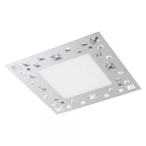 Aplice iluminat Aplicaic - Plafoniera Led Crom-Cristal 'Tre Eglo 94291