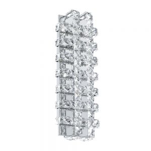 Aplice iluminat Aplica Led-6 Crom-Cristal 'Lonzaso' Eglo 94316