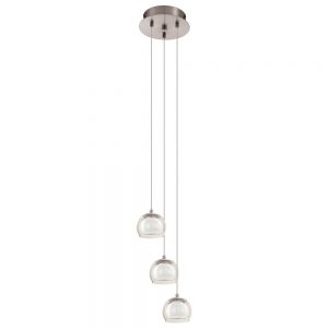 Lustra EGLO ASCOLESE 94318 - LED 3X3.3W 1020lm 3000K D210mm - Sticla - Sticla satinata - Chihlimbar