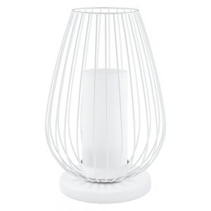 Veioze-Veioza 1 Bec Led Alb-Crom 'Vencino' Eglo 94342