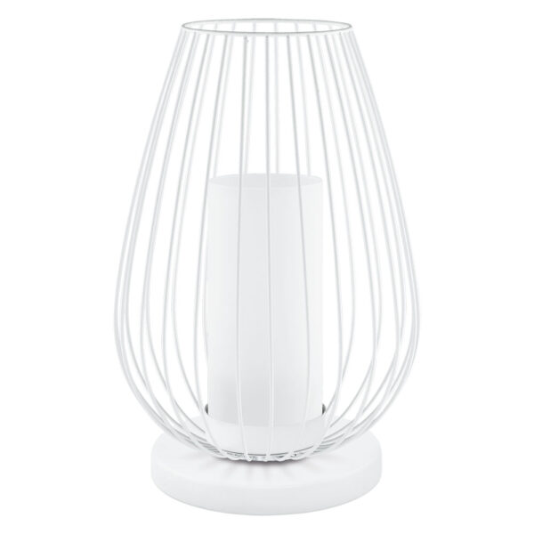 Veioze-Veioza 1 Bec Led Alb-Crom 'Vencino' Eglo 94342