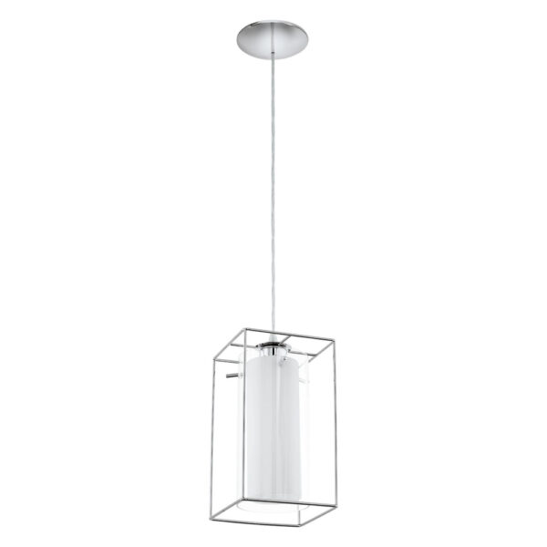 Pendul EGLO LONCINO 1 94377 - E27 1X60W - Transparent - Alb