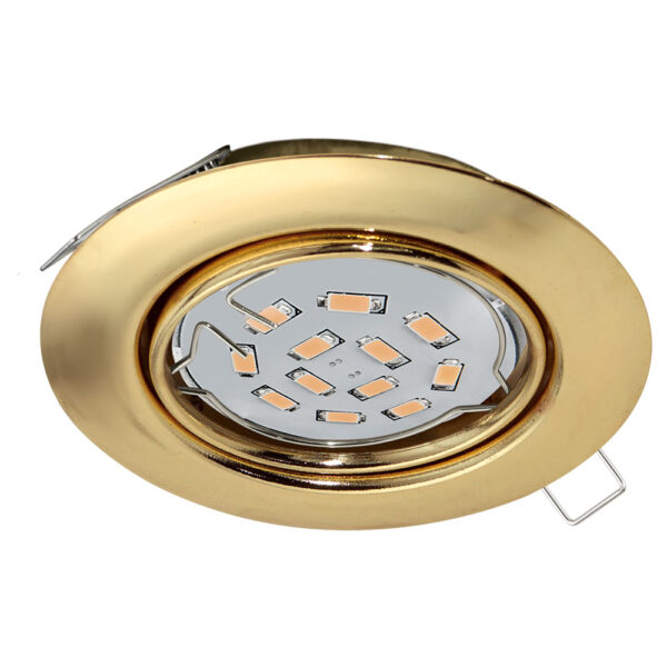 Spoturi iluminat Spot Incastrabil Gu10 Led Auriu 'Peneto' Eglo 94405