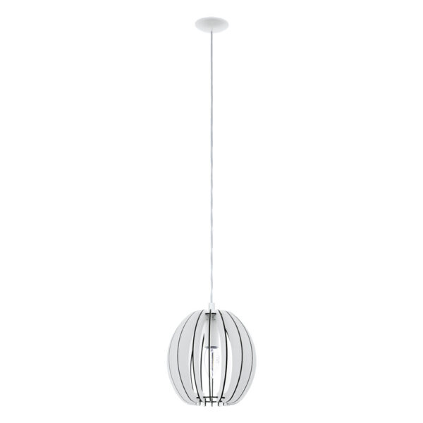 Corpuri de iluminat interior Lustra 1 Bec E14 Diametru 190 Alb 'Cossa Eglo 94443