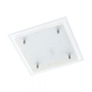 Aplice iluminat Aplica - Plafoniera Led Alb-Crom 'Priola Eglo 94446