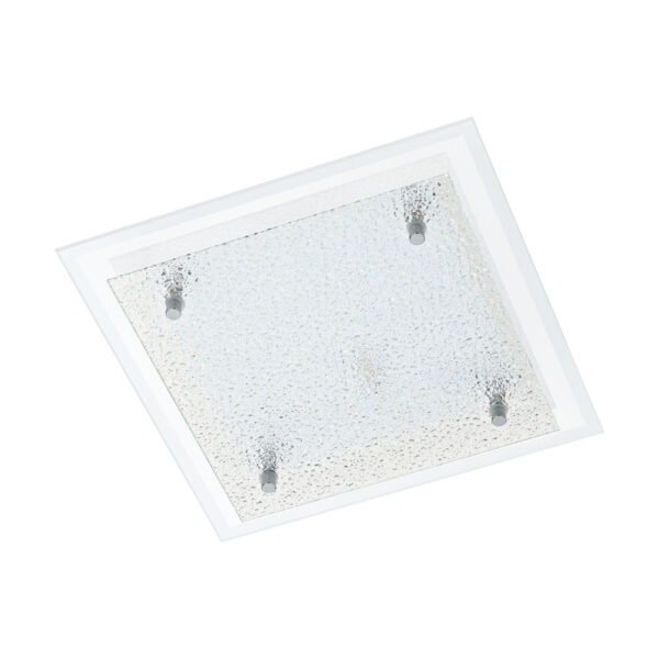 Aplice iluminat Aplica - Plafoniera Led Alb-Crom 'Priola Eglo 94446