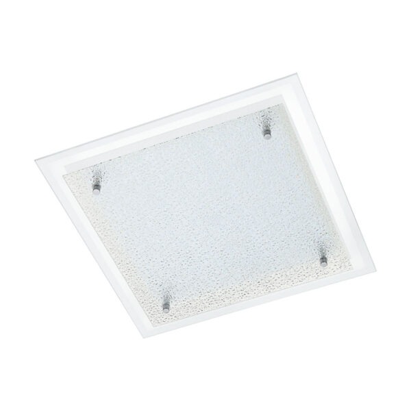 Aplice iluminat Aplica - Plafoniera Led Alb-Crom 'Priola Eglo 94447