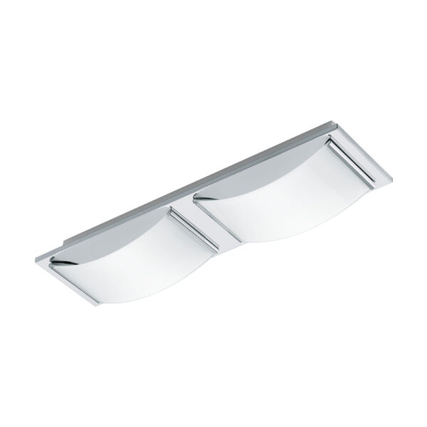 Aplice iluminat Aplica - Plafoniera 2 Becuri Led Crom-Al Eglo 94466