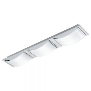 Aplice iluminat Aplica - Plafoniera 3 Becuri Led Crom-Al Eglo 94467