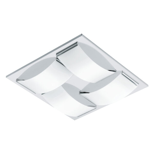 Aplice iluminat Aplica - Plafoniera 4 Becuri Led Crom-Al Eglo 94468