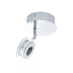 Spoturi iluminat Spot 1 Bec Led Crom-Transparent 'Sarolo' Eglo 94488
