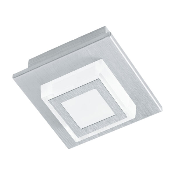 Aplice iluminat Aplica - Plafoniera 1 Bec Led Argintiu ' Eglo 94505