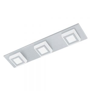 Aplice iluminat Aplica - Plafoniera 3 Becuri Led Arginti Eglo 94507