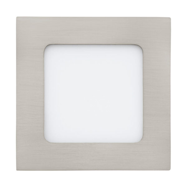 Spoturi iluminat Spot Led Incastrabil 120X120 Nichel 3000 Eglo 94522