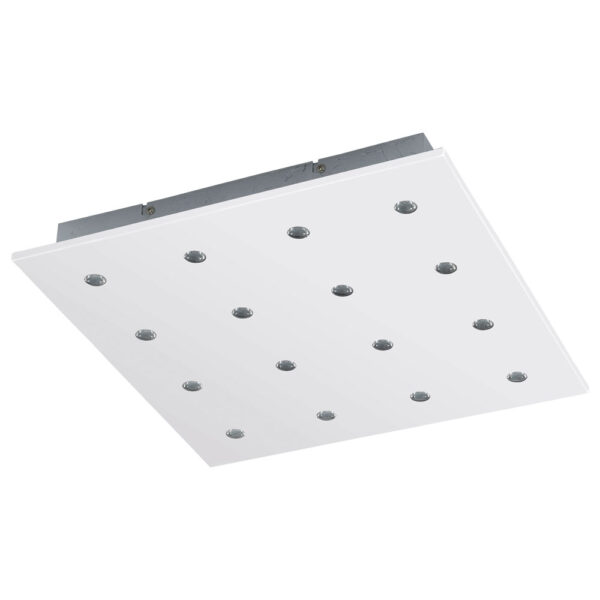 Aplice iluminat Aplica - Plafoniera 16 Becuri Led Alb 'V Eglo 94563