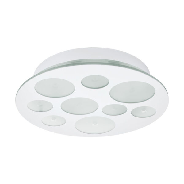 Aplice iluminat Plafoniera 9 Becuri Led Alb-Clar 'Pernat Eglo 94588