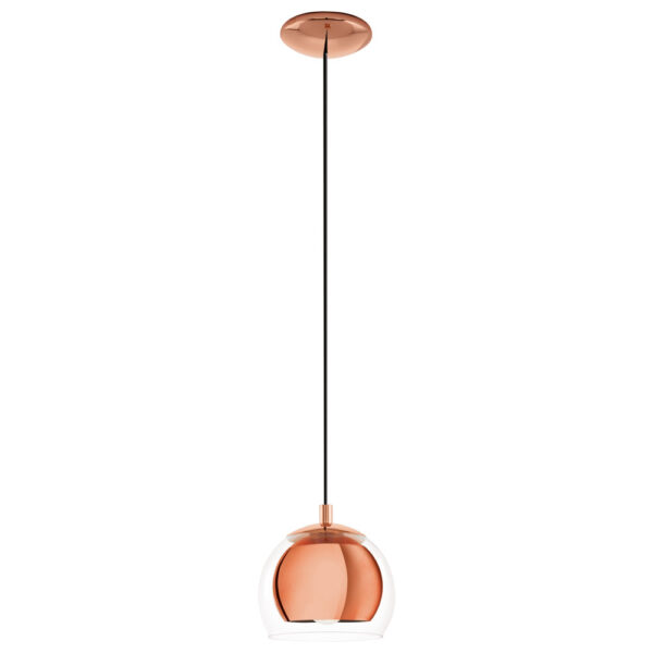 Pendul EGLO ROCAMAR 94589 - E27 1X40W D190mm - Transparent