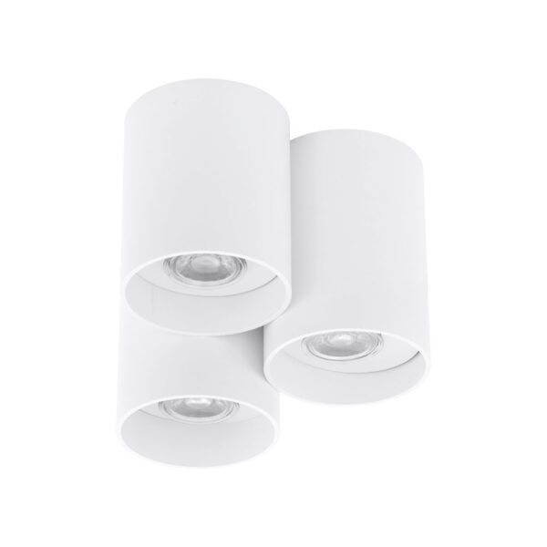 Aplice iluminat Plafoniera 3 Becuri Gu10 Led Alb 'Lasana Eglo 94633