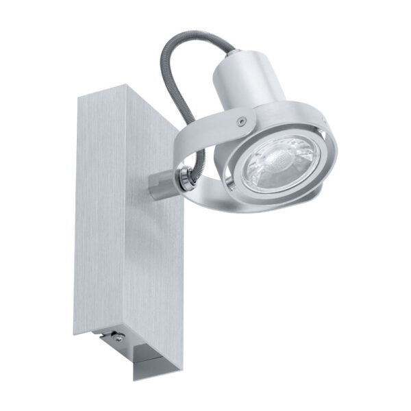 Spoturi iluminat Spot 1 Bec Gu10 Led Argintiu 'Novorio' Eglo 94642