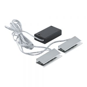 Corpuri de iluminat Bucatarie Set 2 Bucati Clips Led Inox M-Led 'Gaste Eglo 94689
