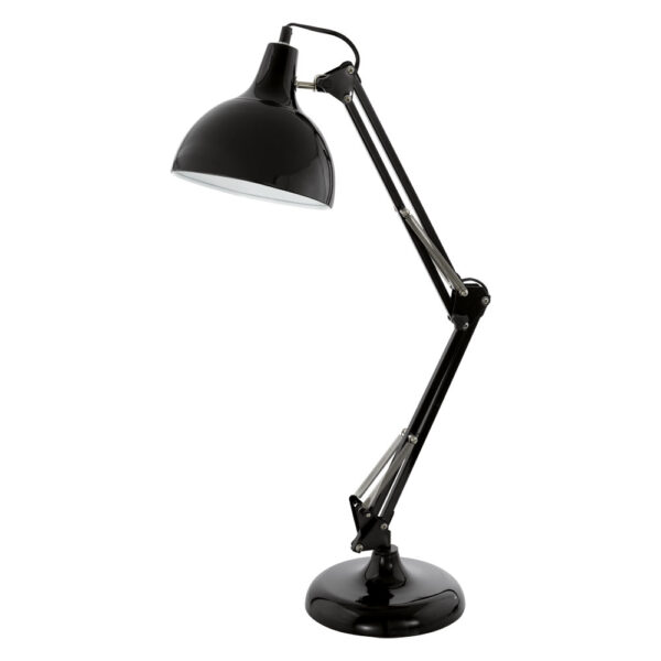 Veioza EGLO BORGILLIO 94697 - E27 1X40W - Otel - Negru