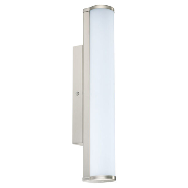 Aplica baie EGLO CALNOVA 94715 - LED 8W 770lm 4000K IP44 - Sticla satinata - Nichel Mat
