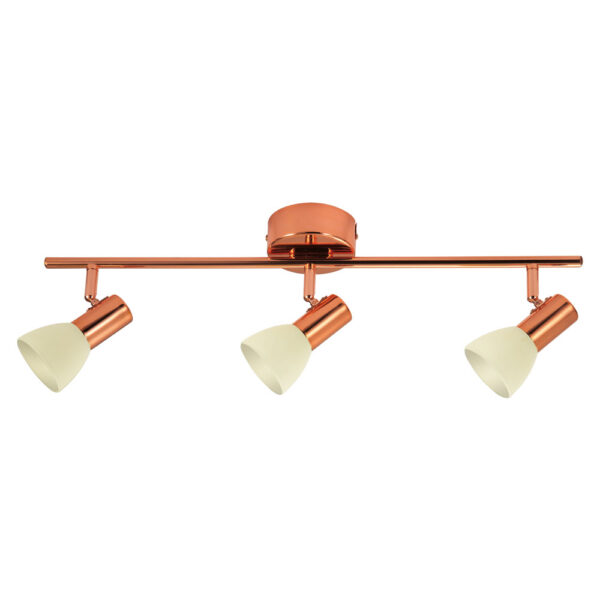 Spoturi iluminat Spot-Aplica  3 Becuri Led Cupru 'Glossy 2' Eglo 94738