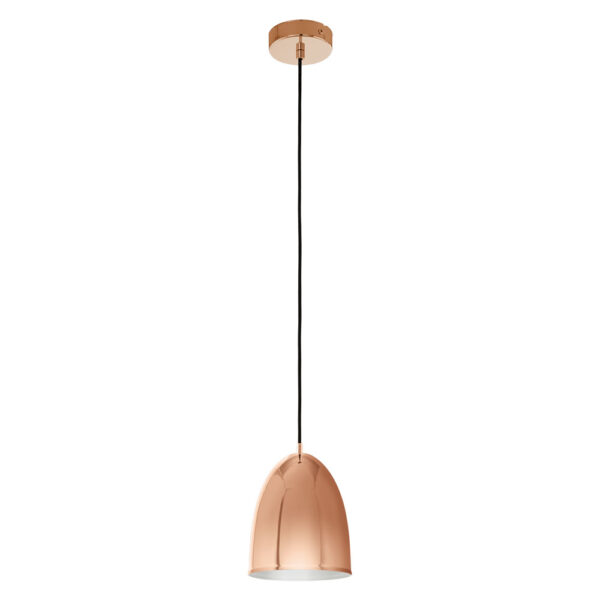 Iluminat Vintage Pendul 1 Bec E27 Diametru 190 Cupru 'Cor Eglo 94744